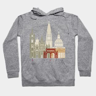 Guadalajara MX skyline poster Hoodie